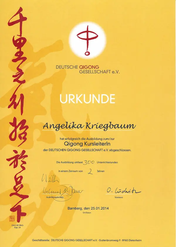 Angelika_Kriegbaum_QiGong_Trainerzertifikat Trainerzertifikat - Angelika Kriegbaum